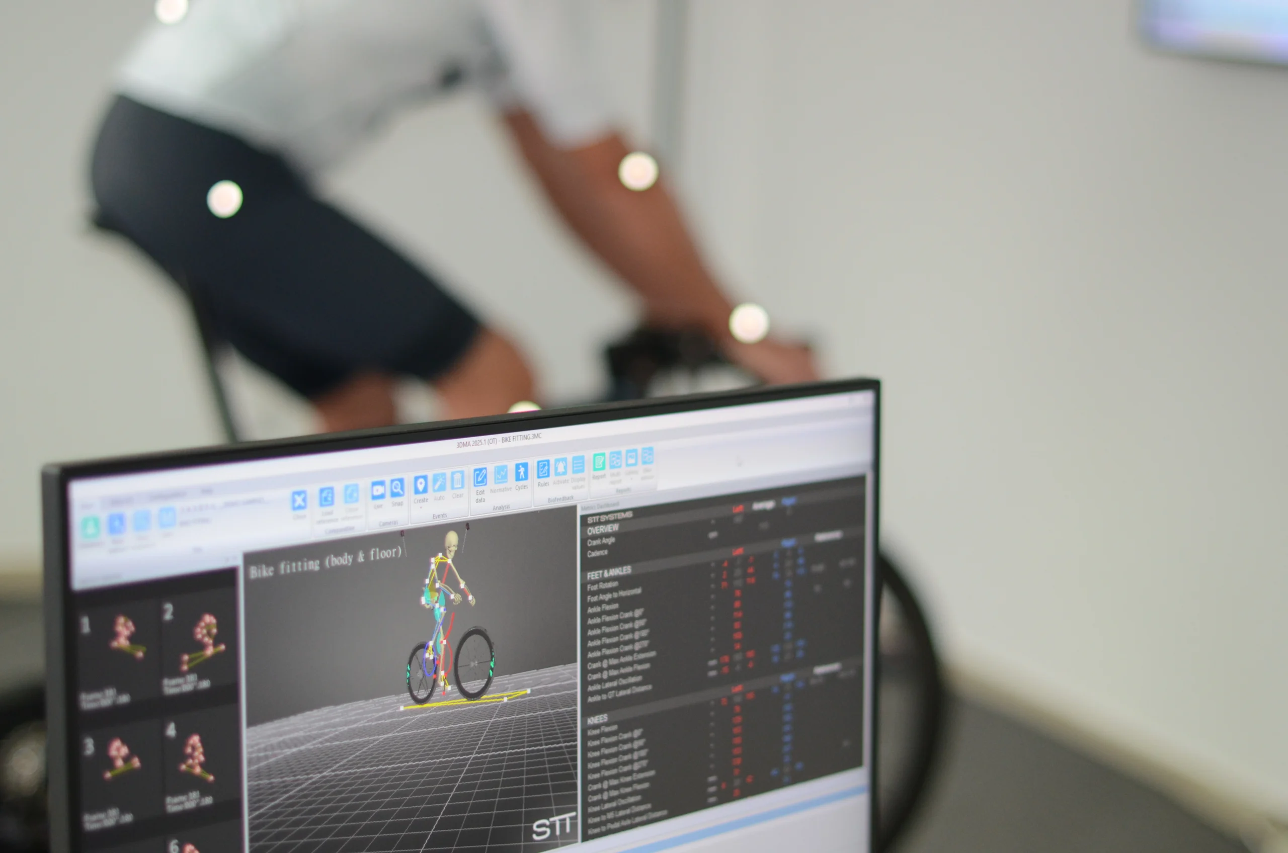 3D bikefitting in BikeFit Zagreb